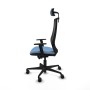 Chaise de Bureau Piqueras y Crespo D036N2W Bleu ciel