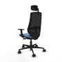 Office Chair Piqueras y Crespo D036N2W Sky blue