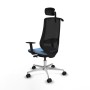 Office Chair Piqueras y Crespo D086N2H Sky blue