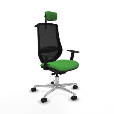 Chaise de Bureau Piqueras y Crespo D086N2H Vert