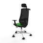 Chaise de Bureau Piqueras y Crespo D086N2H Vert