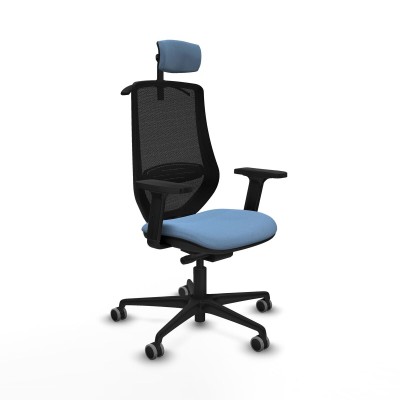 Office Chair Piqueras y Crespo D036G2H Sky blue