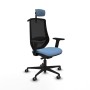 Office Chair Piqueras y Crespo D036G2H Sky blue
