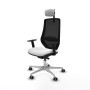 Chaise de Bureau Piqueras y Crespo D086G2W Blanc