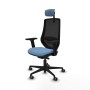 Chaise de Bureau Piqueras y Crespo D036G2W Bleu ciel