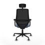 Chaise de Bureau Piqueras y Crespo D036G2W Bleu ciel