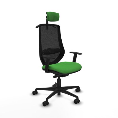 Chaise de Bureau Piqueras y Crespo D036N2H Vert
