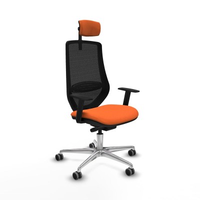 Office Chair Piqueras y Crespo D086G2W Orange