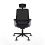 Office Chair Piqueras y Crespo D036G2W Navy Blue