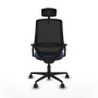 Office Chair Piqueras y Crespo D036N2W Navy Blue