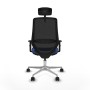 Office Chair Piqueras y Crespo D086N2H Navy Blue