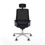 Office Chair Piqueras y Crespo D086G2H Navy Blue