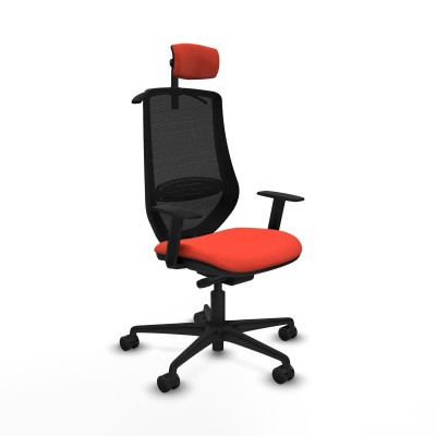 Office Chair Piqueras y Crespo D036N2H Dark Orange