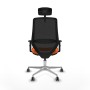 Office Chair Piqueras y Crespo D086G2H Orange