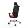 Chaise de Bureau Piqueras y Crespo D086N2H Orange