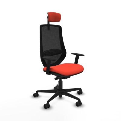 Office Chair Piqueras y Crespo D036N2W Dark Orange