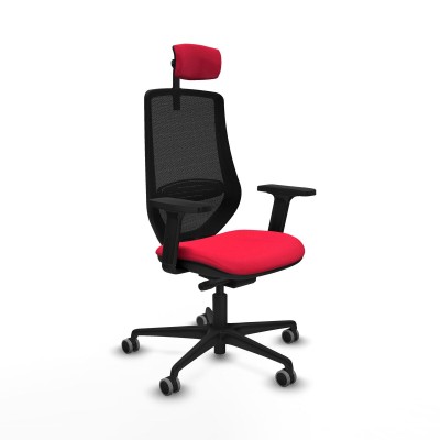 Chaise de Bureau Piqueras y Crespo D036G2W Rouge