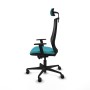 Chaise de Bureau Piqueras y Crespo D036N2W Turquoise