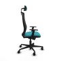 Chaise de Bureau Piqueras y Crespo D036N2W Turquoise