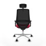 Chaise de Bureau Piqueras y Crespo D086N2W Rouge