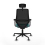 Chaise de Bureau Piqueras y Crespo D036G2H Turquoise