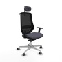 Chaise de Bureau Piqueras y Crespo D086G2H Gris foncé