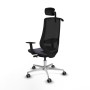 Chaise de Bureau Piqueras y Crespo D086G2H Gris foncé