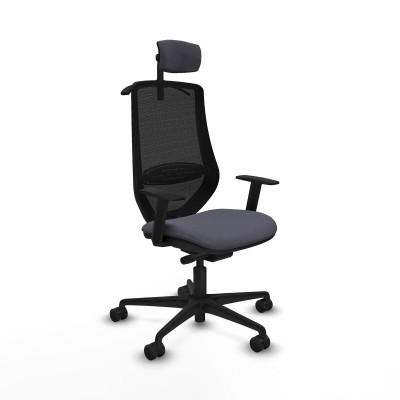 Chaise de Bureau Piqueras y Crespo D036N2H Gris foncé