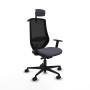 Chaise de Bureau Piqueras y Crespo D036N2H Gris foncé