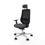 Chaise de Bureau Piqueras y Crespo D086N2W Gris foncé