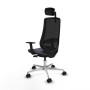 Chaise de Bureau Piqueras y Crespo D086N2W Gris foncé