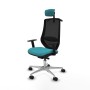 Chaise de Bureau Piqueras y Crespo D086N2H Turquoise