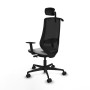 Chaise de Bureau Piqueras y Crespo D036N2H Gris clair