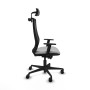Chaise de Bureau Piqueras y Crespo D036N2H Gris clair