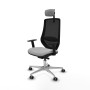 Chaise de Bureau Piqueras y Crespo D086G2W Gris clair