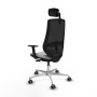 Chaise de Bureau Piqueras y Crespo D086G2W Gris clair