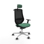 Chaise de Bureau Piqueras y Crespo D086G2H Vert émeraude