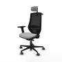Chaise de Bureau Piqueras y Crespo D036G2H Gris clair