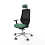 Chaise de Bureau Piqueras y Crespo D086G2W Vert émeraude