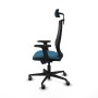 Chaise de Bureau Piqueras y Crespo D036G2W Noir Vert pétrole