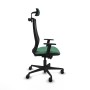 Chaise de Bureau Piqueras y Crespo D036N2H Vert émeraude