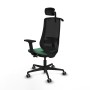 Chaise de Bureau Piqueras y Crespo D036G2H Vert émeraude