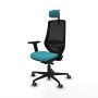 Chaise de Bureau Piqueras y Crespo D036G2W Turquoise