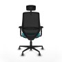 Chaise de Bureau Piqueras y Crespo D036G2W Turquoise