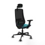 Chaise de Bureau Piqueras y Crespo D036G2W Turquoise