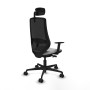 Chaise de Bureau Piqueras y Crespo D036N2W Gris clair