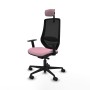 Chaise de Bureau Piqueras y Crespo D036N2W Rose