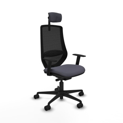Chaise de Bureau Piqueras y Crespo D036N2W Gris foncé