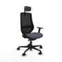 Chaise de Bureau Piqueras y Crespo D036N2W Gris foncé