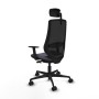 Chaise de Bureau Piqueras y Crespo D036N2W Gris foncé